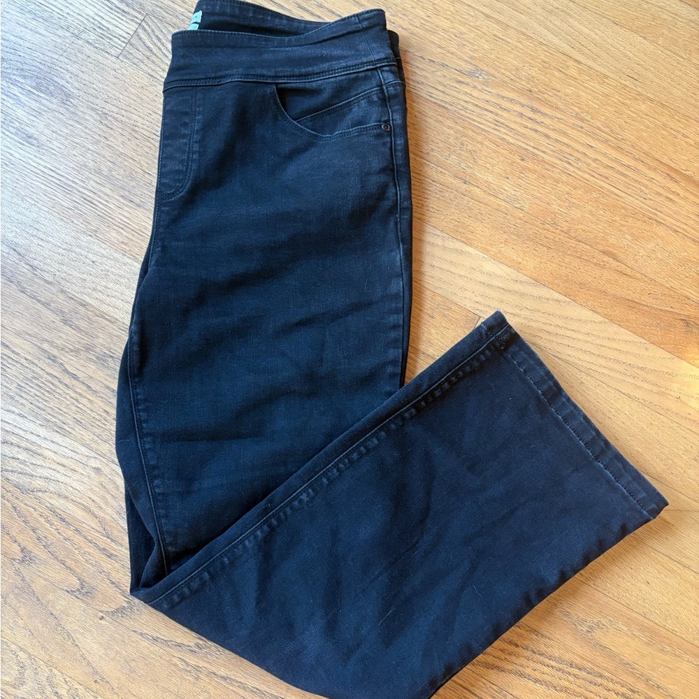 Westbound Stretch Pull-on Denims, Black, 12S